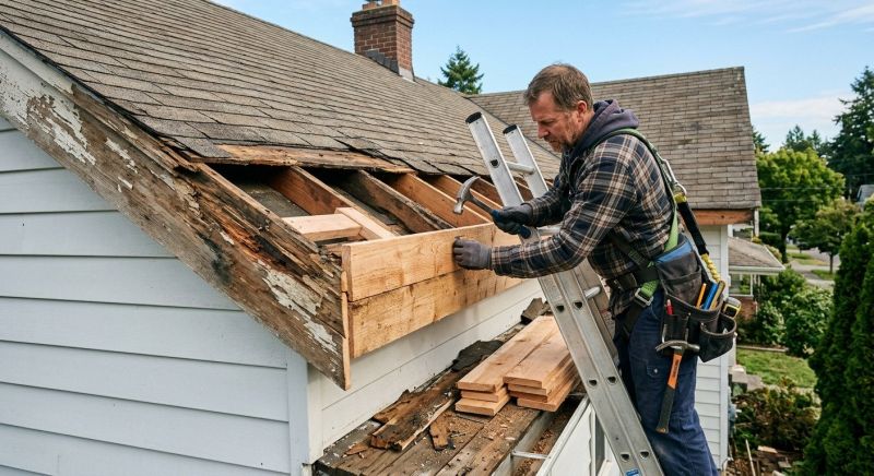 Roof Eave Repair