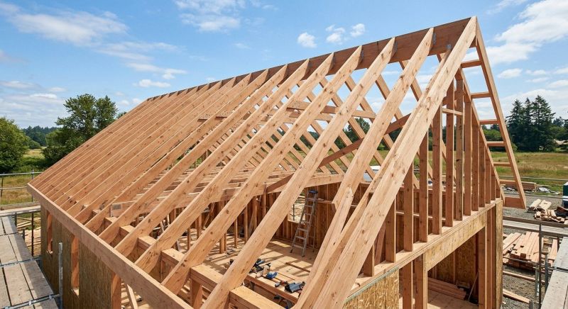 Gable Roof Framing in Wilmington, NC