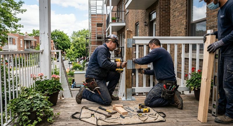 Terrace Post Repair in Redmond, WA
