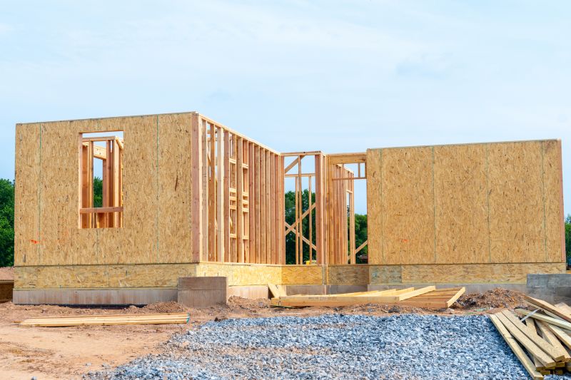 Basement Wall Framing in Conroe, TX
