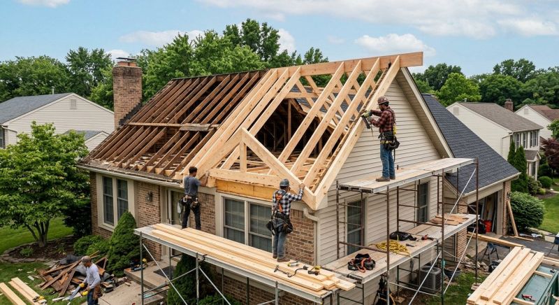 Roof Framing in Kansas City, KS