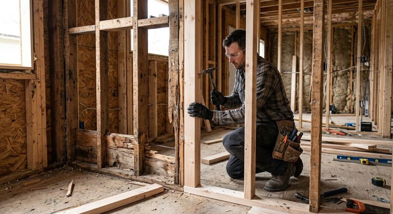 Roof Framing Repair in Wilmington, NC