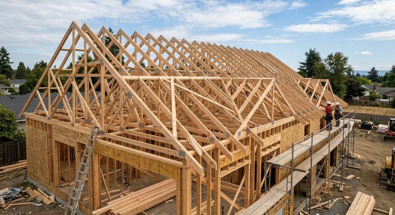 Structural Roof Framing in Kansas City, KS