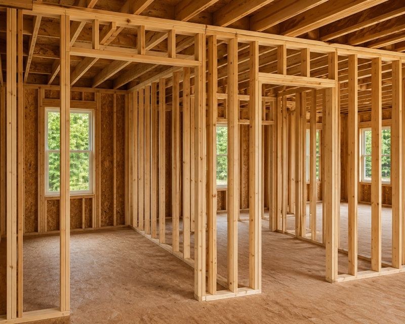 Stud Wall Installation in Conroe, TX