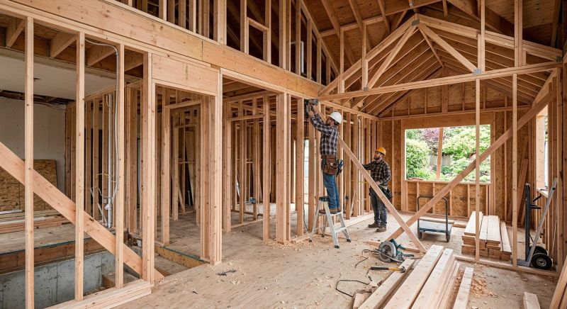 Wood Framing Construction in Conroe, TX